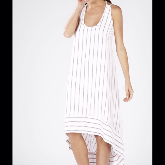 Open Back High-Low Dress - Picture 2 of 6